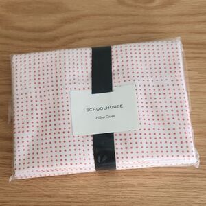 Schoolhouse Dot Percale Pillow Cases